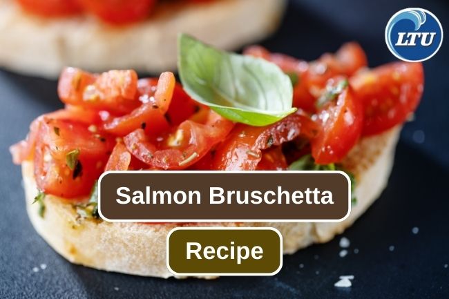 Try This Salmon Bruschetta Recipe at Home